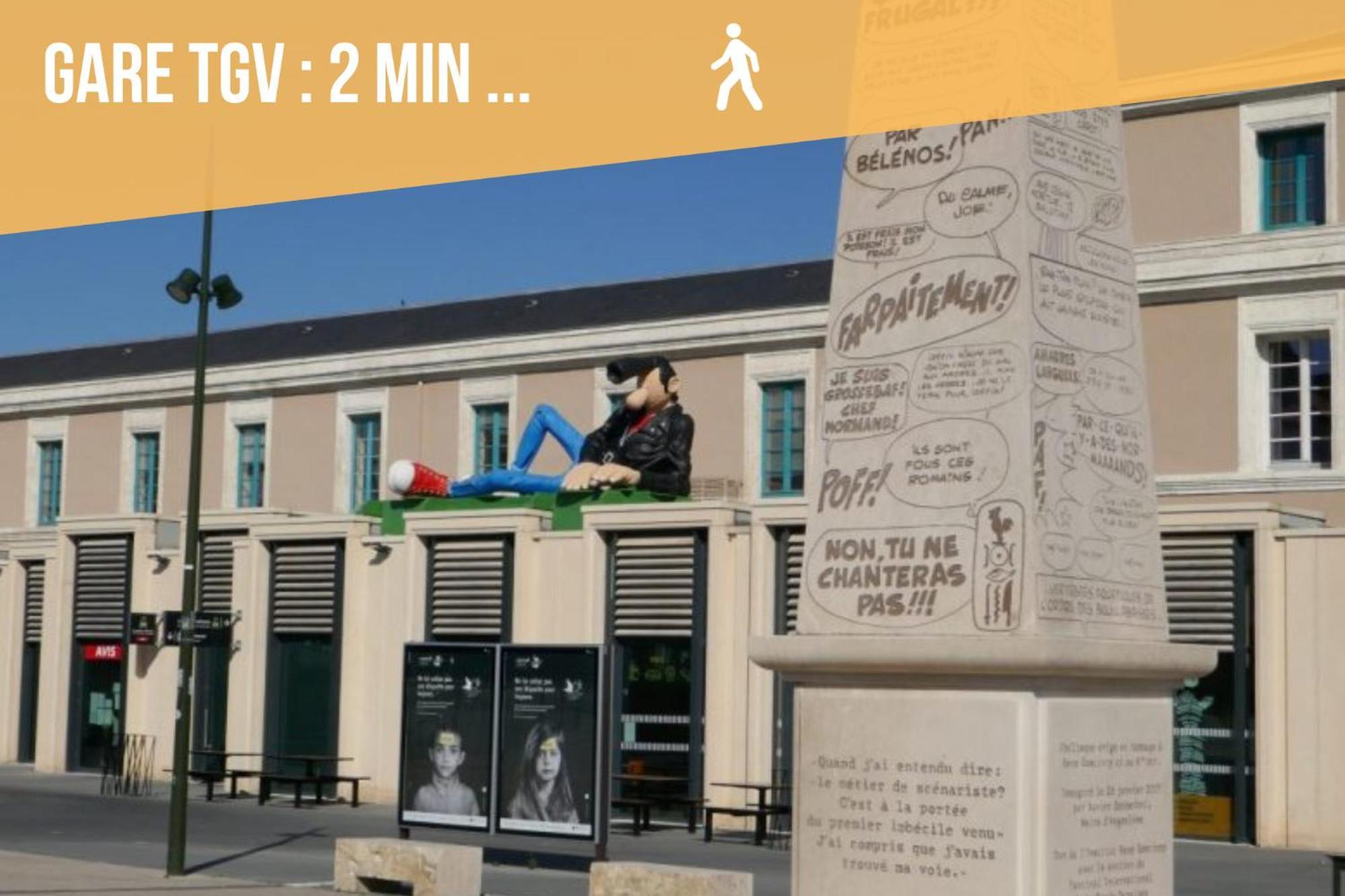 Appart Proche Gare Tgv Angouleme Deco Theme Bande Dessinee Εξωτερικό φωτογραφία