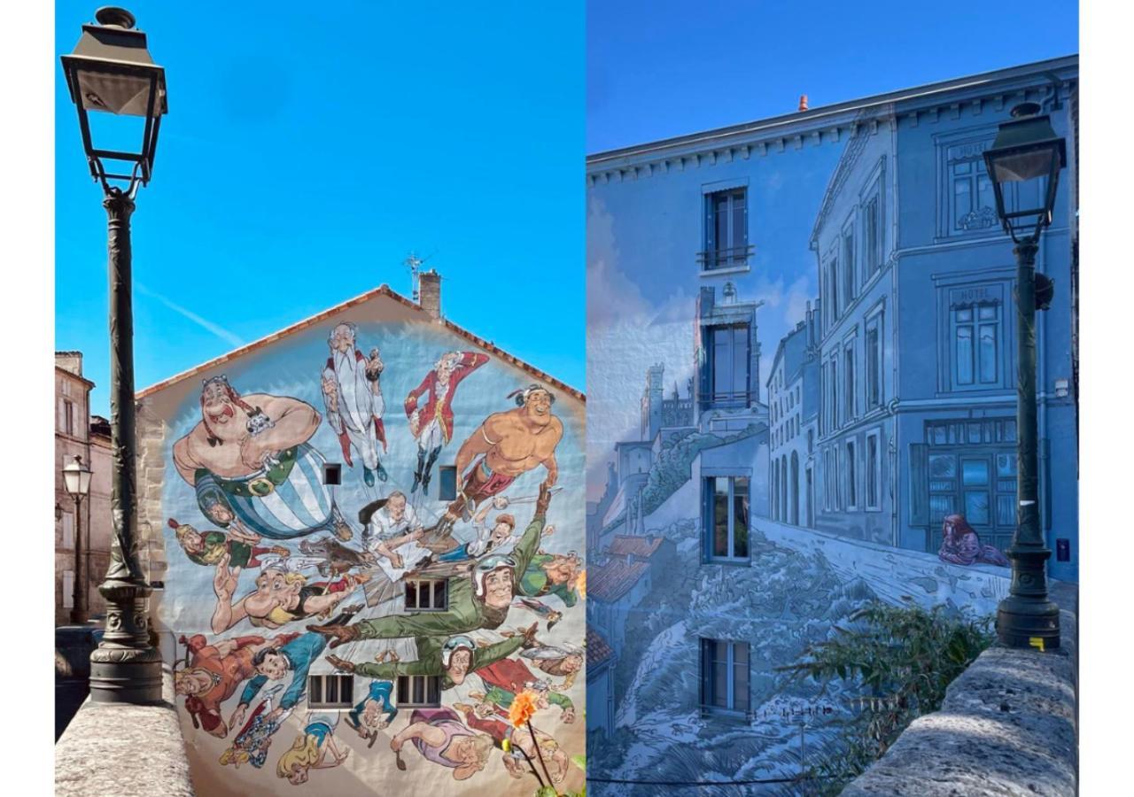 Appart Proche Gare Tgv Angouleme Deco Theme Bande Dessinee Εξωτερικό φωτογραφία